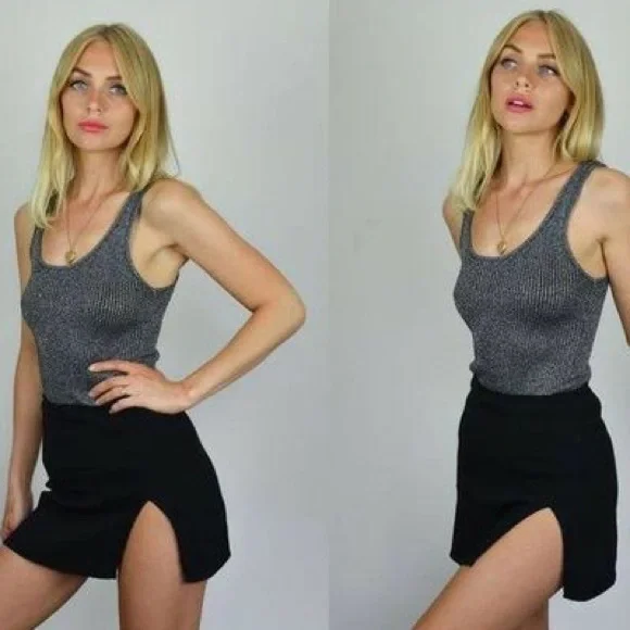 Bebe ribbed knit tank - Picture 3 of 7